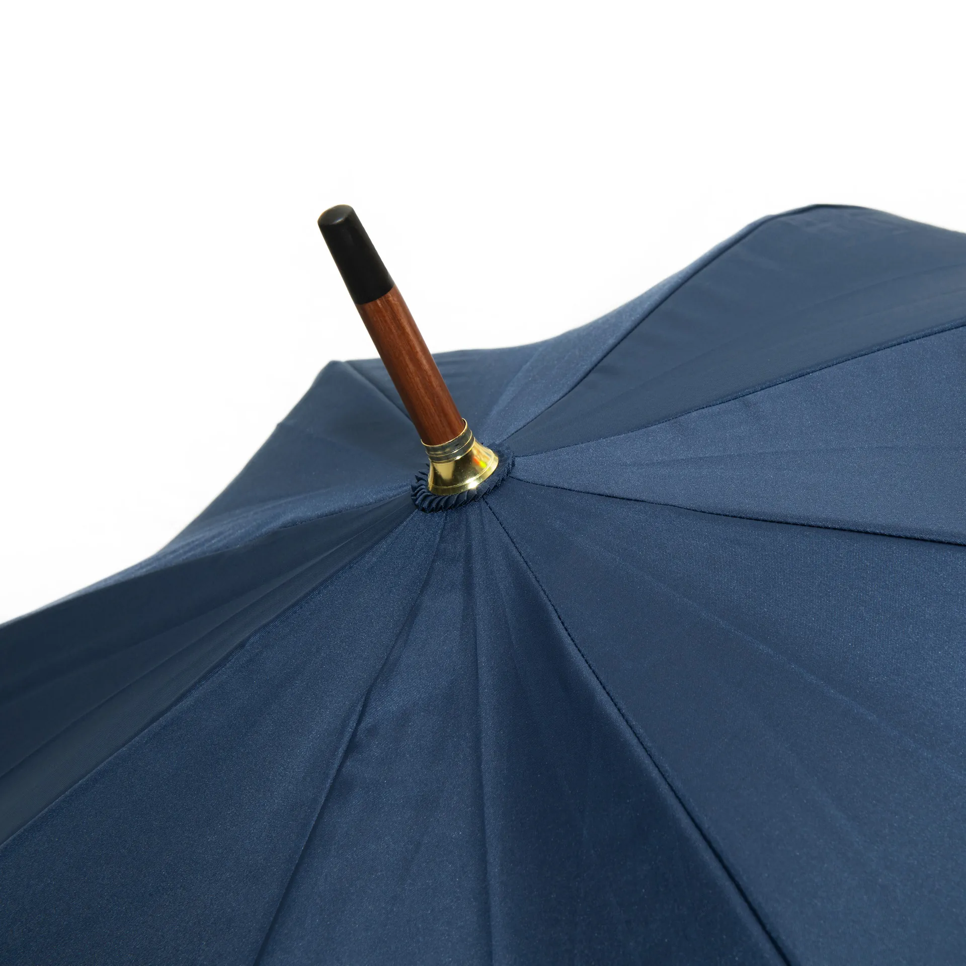 navy_navy_dw1_top Custom printed promotional umbrella - DW1 navy panel umbrella - top